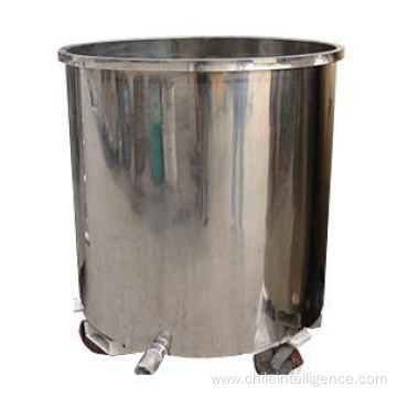 Stainless steel with cover pull cylinder mixing tank